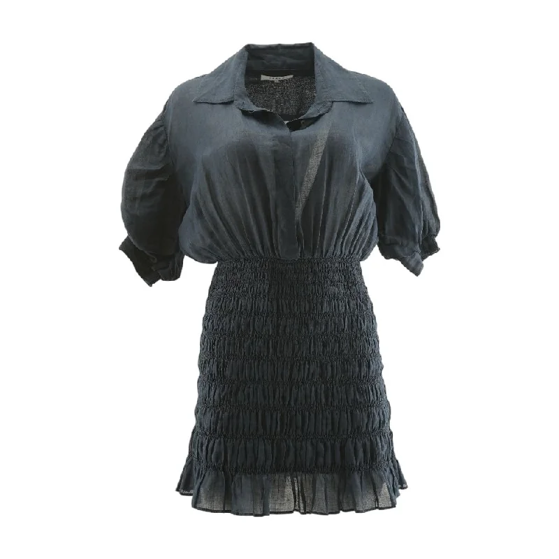 Best Deals Navy Solid Mini Dress
