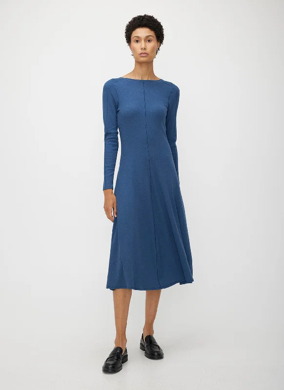 Final Clearance Poise High Neck V-Back Dress
