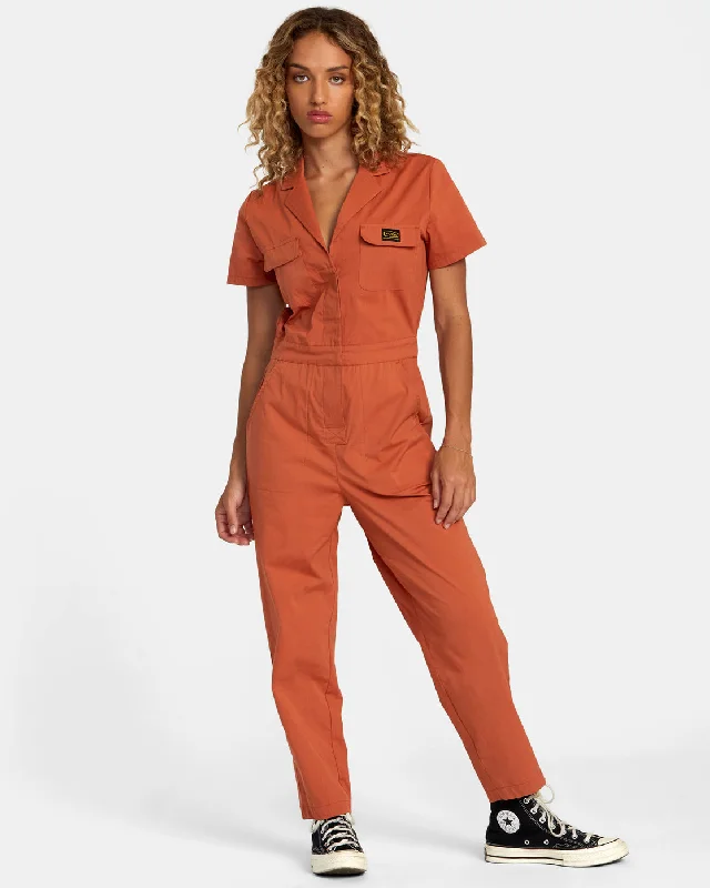 Unmissable Offer Recession Collection Jumpsuit - Sandlewood