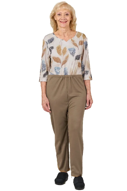 Super Deal Anti-Strip Jumpsuit - Sia | Tan