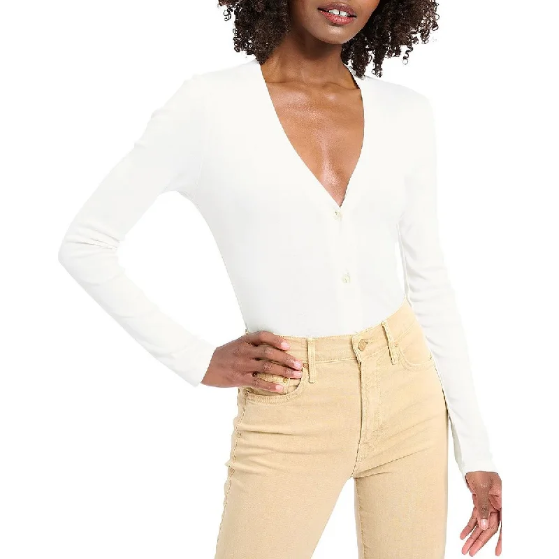 Exclusive Deal Splendid Womens Ava Button-Down V Neck Cardigan Sweater