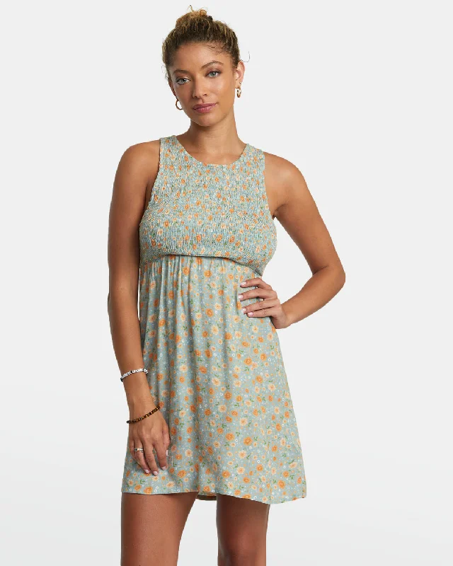 Limited Time Offer Trigger Mini Dress - Shale