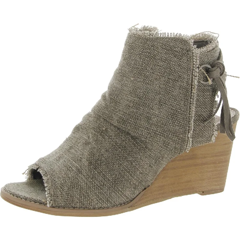 Stock Up and Save Very G Womens Sis Raw Hem Embellished Booties