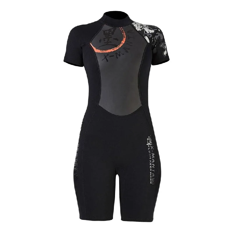 Inventory Reduction Maxbell Maxbell Women Short Sleeve Wetsuit Jacket Diving Jumpsuit Surfing Dive Swimwear L Inventory Reduction Maxbell Maxbell Women Short Sleeve Wetsuit Jacket Diving Jumpsuit Surfing Dive Swimwear L