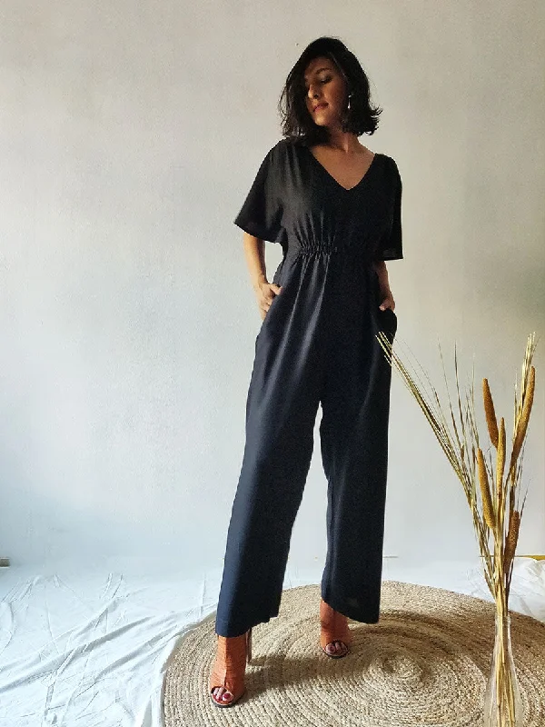 Flash Deals Wsb Basics Jumpsuit Black